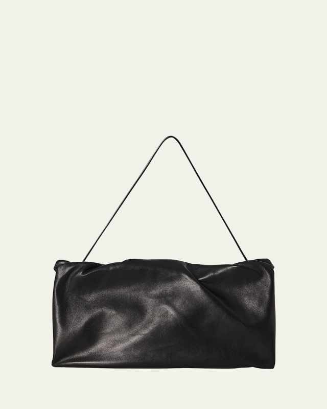 Bourse XL Shoulder Bag in Napa Leather